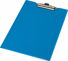 Podloka na psanie, s prklopom,  A4, rohov vrecko, PANTAPLAST, modr