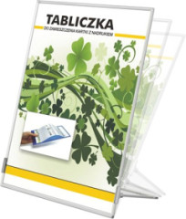 Stojan na dokumenty "L", naklonen, A4, PANTA PLAST