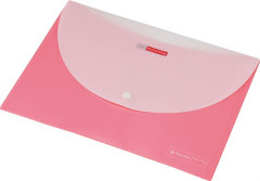 Obal na patent, A4, PP, s 2 vreckami, 200 mikrnov, PANTA PLAST, pastelovo ruov