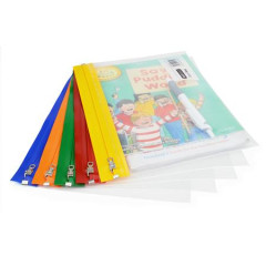 Oblka na zips, A5, RAPESCO, "Zippi", mix farieb
