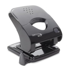 Dierovaka, 2-dierov, 40 listov, uahen dierovanie, antibakterilna, RAPESCO "ECO-X5", ierna