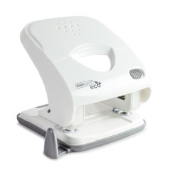 Dierovaka, 2-dierov, 40 listov, uahen dierovanie, antibakterilna, RAPESCO "ECO-X5", biela