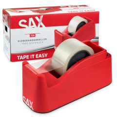 Dispenzor na baliacu psku, stolov, s baliacou pskou, SAX "729", erven