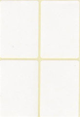 Etikety, 38x58 mm, 60 etikiet/bal