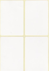 Etikety, 45x70 mm, 60 etikiet/bal