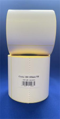 Etikety, termo, 100x100 mm, 600 etikiet/kot, biele
