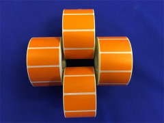 Etikety, termo, 25x45 mm, 1000 etikiet/kot, oranov