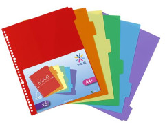 Rozraova, plastov, A4 Maxi, 6 x uko, VIQUEL