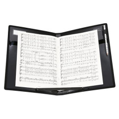 Doska na noty, 4-vreckov, PP, VIQUEL "Vocalyz Concerto", ierna