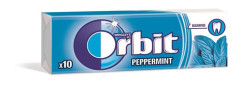 uvaka, 14 g, ORBIT "Peppermint dra"