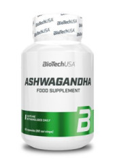 Ashwagandha, 60 kapsl, BIOTECH USA