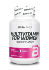 Multivitamn, 60 tabliet, pre eny, BIOTECH USA