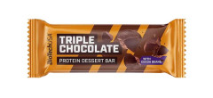 Protenov tyinka, bezlepkov, 50g, BIOTECH USA "Protein Dessert Bar", Triple Chocolate