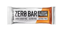 Protenov tyinka, bezlepkov, 50g, BIOTECH USA "Zero Bar", okolda-karamel