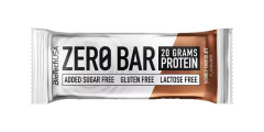Protenov tyinka, bezlepkov, 50g, BIOTECH USA "Zero Bar", dvojit okolda