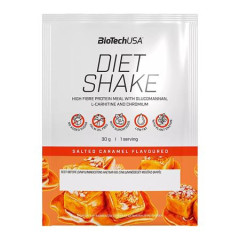 Srvtkov npoj v prku, 30g, BIOTECH USA "Diet Shake", slan karamel