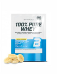 Srvtkov protenov prok, 28g, BIOTECH USA "100% Pure Whey", bann