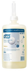Tekut mydlo na umvanie rk, 1 l, S1 systm, TORK, priehadn