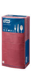 Servtky, 1/4 sklad, 2-vrstvov, 32x32 cm,  Advanced, TORK "Lunch", bordov