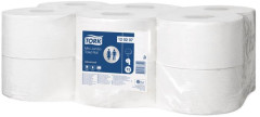Toaletn papier, T2 systm, 2-vrstvov,  priemer: 19,5 cm, Advanced "Mini Jumbo", biela