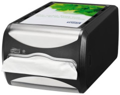 Zsobnk na servtky, 14,5x19,1x30,7 cm, N4 systm, Signature Line, TORK "Xpressnap", ierna