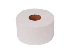 Toaletn papier, T2 systm, 2-vrstvov, priemer: 19 cm, "Mini Jumbo", biela
