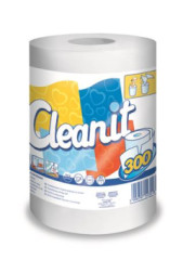 Papierov utierky, kotov, univerzlne, 2-vrstvov, LUCART "CLEANIT 300", biele