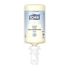 Tekut mydlo, 1 l, S4 systm, TORK "Jemne parfumovan", svetlolt
