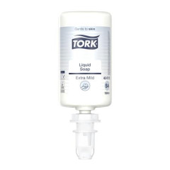 Tekut mydlo, 1 l, S4 systm, TORK "Extra jemn", biela
