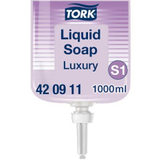 Tekut mydlo, 1 l, S1 systm, TORK "Luxury", fialov