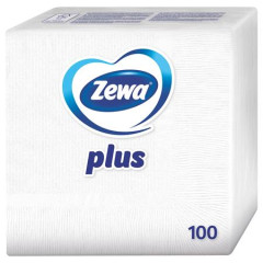 Servtky Zewa, 100 ks, biele