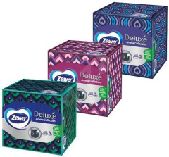 Papierov vreckovky, 3-vrstvov, 60 ks, ZEWA "Aroma Collection"