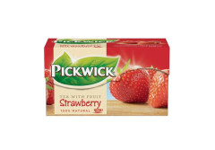 ierny aj, 20x1,5 g, PICKWICK, jahoda