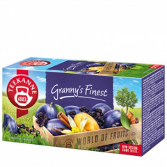 Ovocn aj,  20x2,5 g, TEEKANNE "Granny Finest", slivka-korica