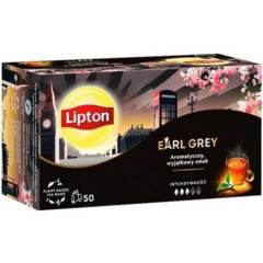 ierny aj, 50x1,5 g, LIPTON "Earl grey"
