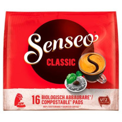 Kvov kapsule, 16 ks, 111 g, DOUWE EGBERTS "Senseo",  Classic