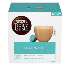 Kvov kapsule, 16 ks, NESCAF DOLCE GUSTO "Flat White"