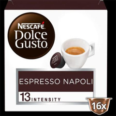 Kvov kapsule, 16 ks, NESCAF DOLCE GUSTO "Espresso Napoli"
