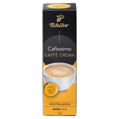 Kvov kapsule, 10 ks, TCHIBO "Cafissimo Caf Crema Fine"
