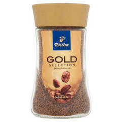Instantn kva, 100 g, v sklenenej dze, TCHIBO "Gold Selection"