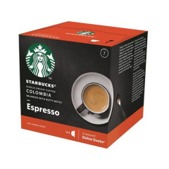 Kvov kapsule, 12 ks, STARBUCKS by Dolce Gusto, "Espresso Colombia Medium Roast"