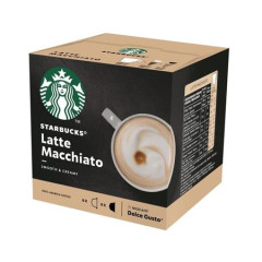 Kvov kapsule, 12 ks, STARBUCKS by Dolce Gusto, "Latte Macchiato"