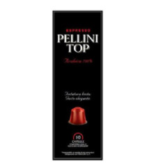 Kvov kapsule, do kvovarov Nespresso, 10 ks, PELLINI "Top"