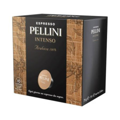 Kvov kapsule, do kvovarov Dolce Gusto, 10 ks, PELLINI "Intenso"