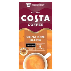 Kvov kapsule, kompatibiln s Nespresso, 10 ks, COSTA, "Signature Blend Espresso"
