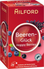 Ovocn aj, 20x2,5 g, MILFORD "Happy berries", bobuov ovocie