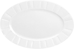 Tanier na zkusky a servrovanie, ROTBERG, biela, 33 cm, "Oslo"