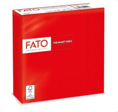 Servtky, 1/4 ohyb, 33x33 cm, FATO "Smart Table", erven