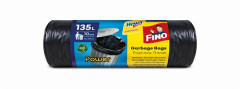 Vrecia na odpadky, 135 l, 10 ks, 70x107 cm, 28 , FINO "Power", ierna