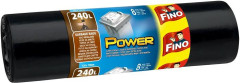 Vrecia na odpadky, 240 l, 8 ks, 118x145 cm, 43 , FINO "Power"